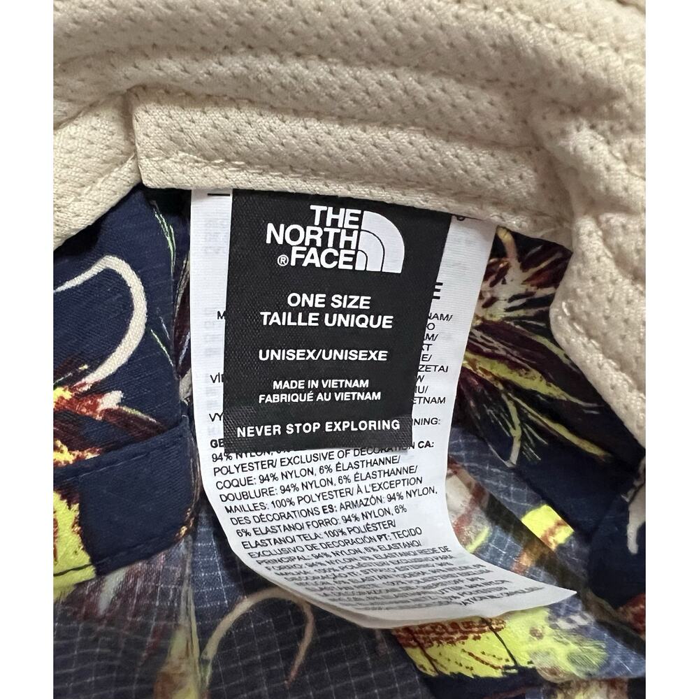 The North Face Class V Camp Hat Cap Navy Fly Fishing Lure One Size Buckle Back - Picture 4 of 7